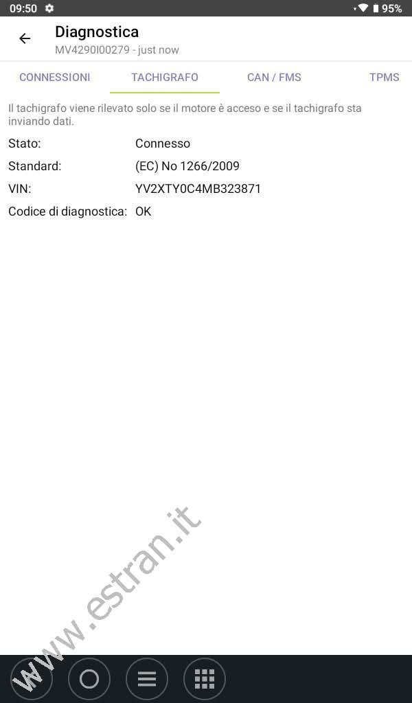 Link Toolkit - Diagnostica collegamento al tachigrafo